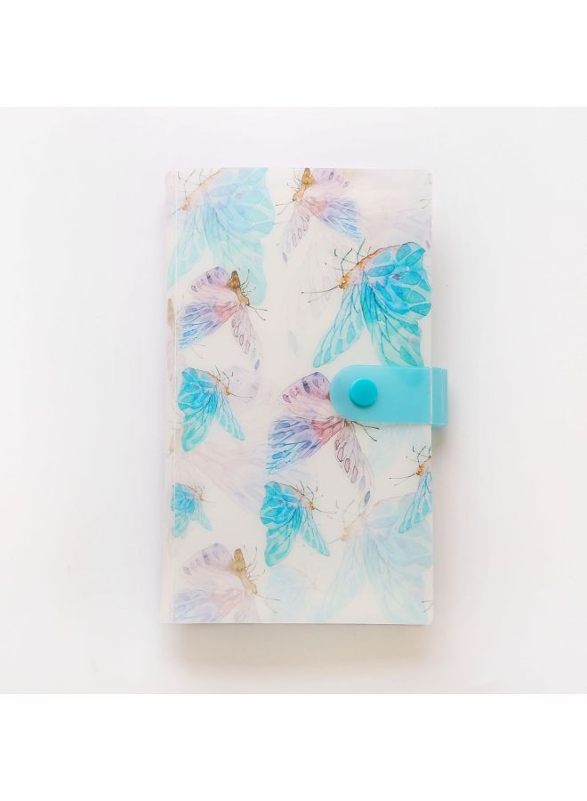 Bock Buckle Business Card Photo Album, Photo Star Chasing Card Bag, Business Card Holder, Ticket Collection Card Storage - Image 1