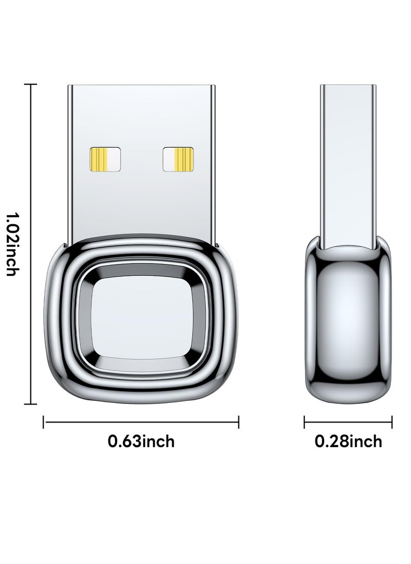Excefore - 2 Pcs USB To C Adapter, C To USB Adapter, Converter For Apple Watch Ultra iWatch 7 8 9,iPhone 14 13 12 11 15 Plus Pro Max, AirPods, iPad Air,Samsung Galaxy S23 S22, Silver - Image 1