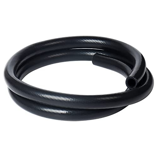 KDP 3/8"X5FT(ID:10MM) 1.5 M Silicone Heater Hose Coolant Radiator Vacuum Line,1ply Reinforced 4MM Thick, Max Temperature Rating 350F Work Pressure 100 psi+ Mutiple Use for Air and Water - Image 2