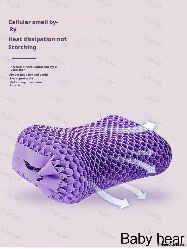 TPE Cooling Pillow 27x44 cm Medium Firmness - Image 2