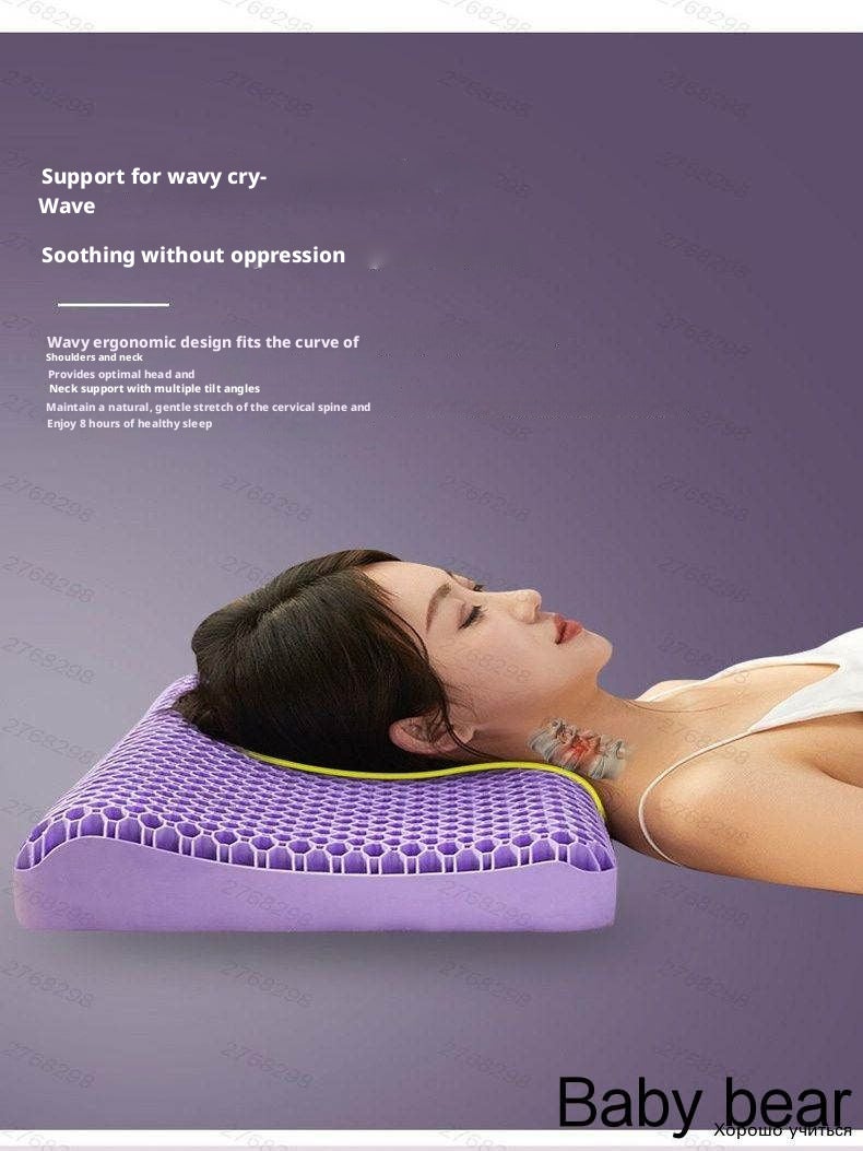 TPE Cooling Pillow 27x44 cm Medium Firmness - Image 1