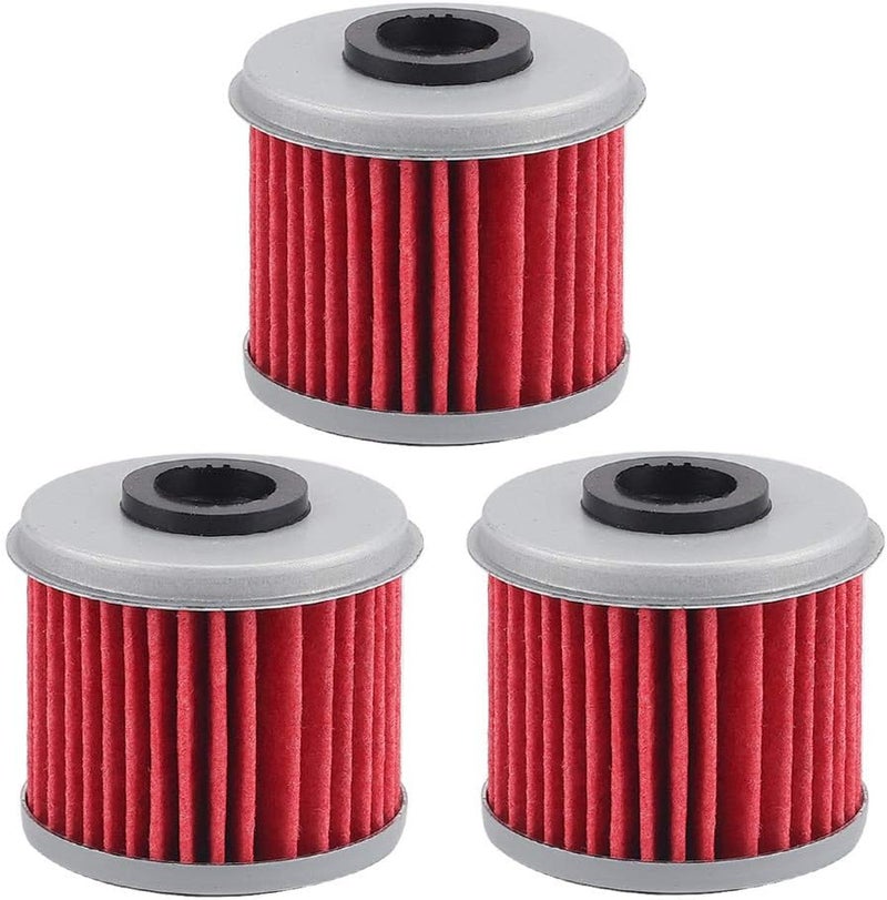 AloneGoer 3pcs Oil Filter Compatible with Multiple Honda Models - Image 1