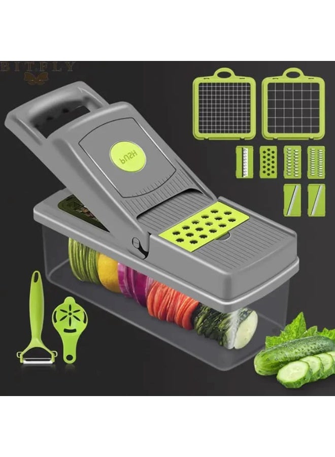 ال سي قطاعة خضار متعددة الوظائف LC – 14 في 1 - Image 4