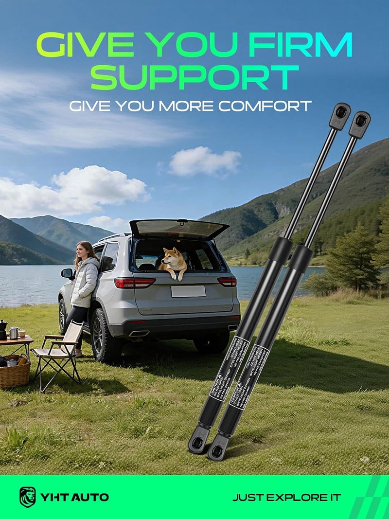 YHTAUTO Set of 2 Rear Glass Window Lift Support Struts Gas Spring Shock for 2006-2012 Land Rover Range Rover Sport - Image 2
