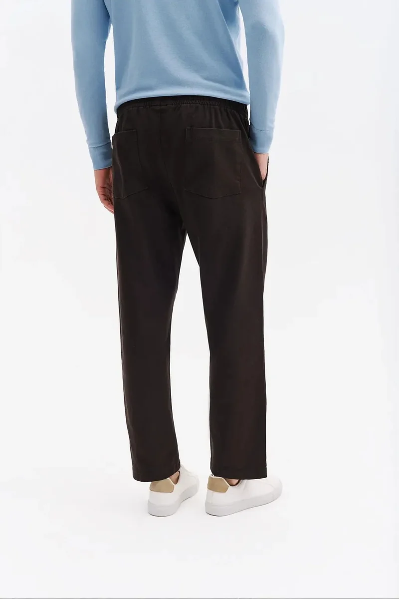 Giesto Black GIESTO Men's Cotton Stretch Suit Pants for Men | Best Price UAE