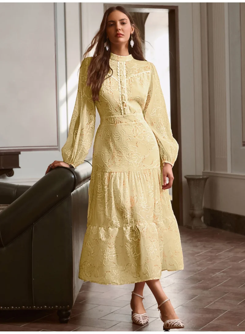 SIMPLEE Women's Summer Elegant DressLight & Comfortable Lightweight Cotton Blend Perfect for Outings
