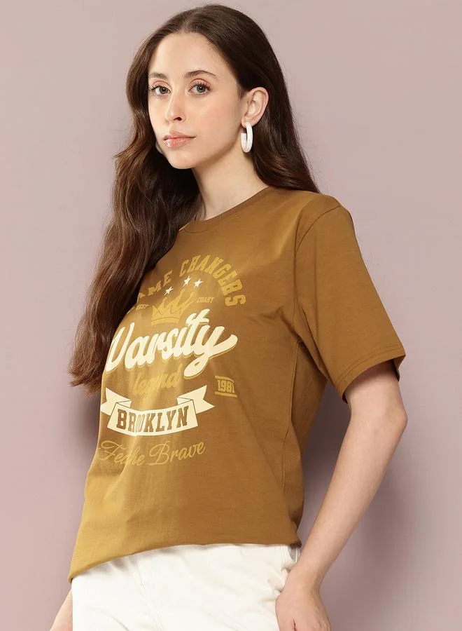 Dillinger Women Oversized Crew Neck T-Shirt