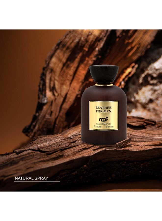 إم بي إف عطر ليذر للرجال - 100 مل - Image 2