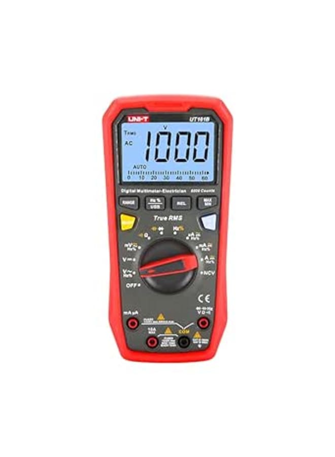 UNI-T Uni-trend Multimeter clamp meter Digital Smart Multimeter Profesional UT161B UT161D UT161E True RMS AC DC Current Tester Voltmeter Ammeter Frequency Meter(UT161B)