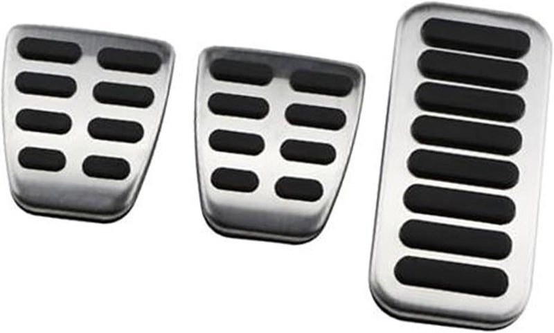 Wivplex Stainless Steel Pedal Pad Set for Brio - Image 1