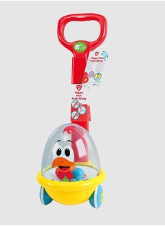 PLAYGO PlayGo Happy Hen Push Along 2848 | Colorful Push Toy with Lights & Sounds | Promotes Physical Development  - Image 2