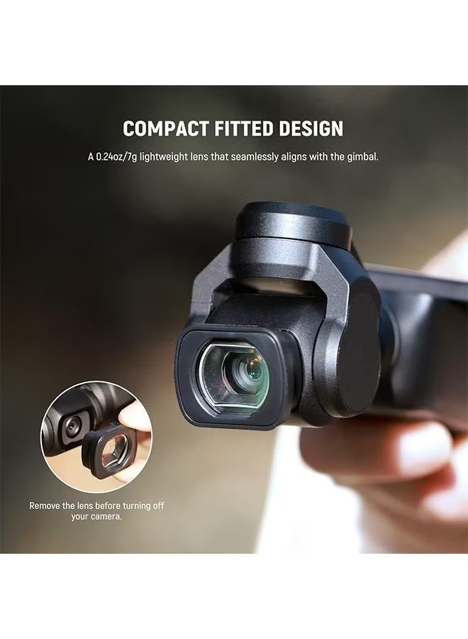 NEEWER 2X Macro Lens for Pocket 3, Magnetic Close Up Macro Photography Lens, 3 Elements in 3 Groups Multicoated HD Optical Glass, Compatible with DJI Osmo Pocket 3, Do Not Stack Filters, LS-64 - Image 3
