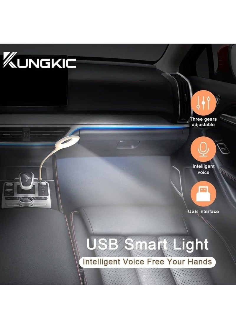 فانوس  USB بتحكم صوتي وألوان متعددة  - Image 3