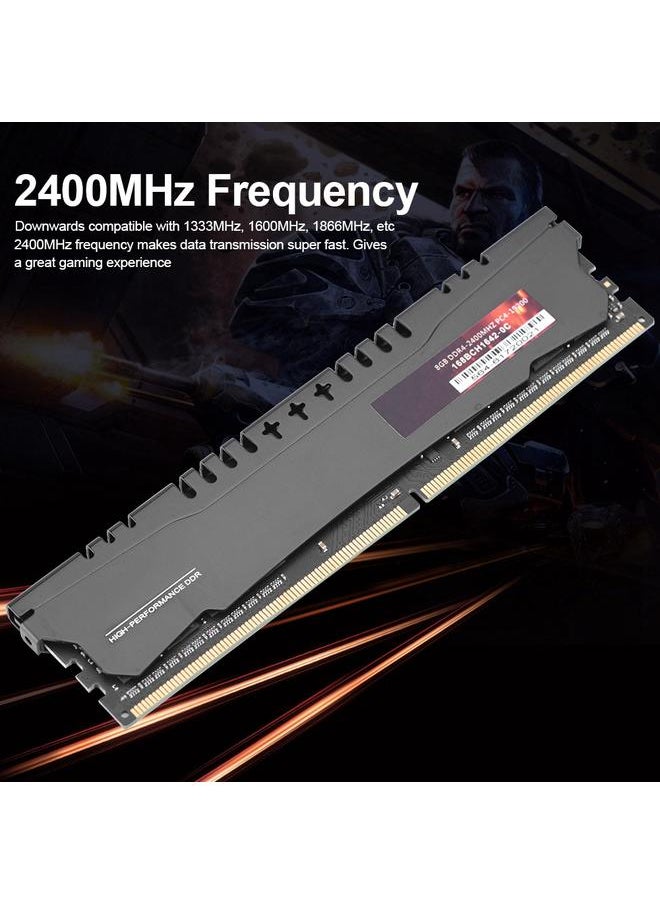 Thoraya 8GB DDR4 RAM 2400MHz Fast Data Transmission 288PIN No Interference DDR4 Memory RAM for Desktop  - Image 5
