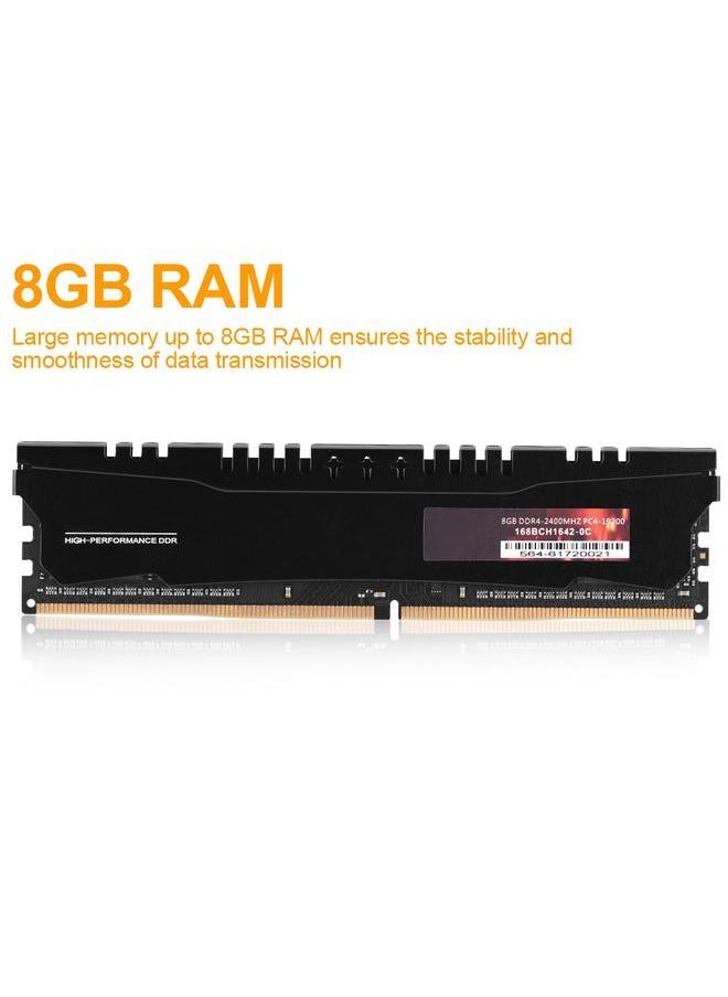 Thoraya 8GB DDR4 RAM 2400MHz Fast Data Transmission 288PIN No Interference DDR4 Memory RAM for Desktop  - Image 3