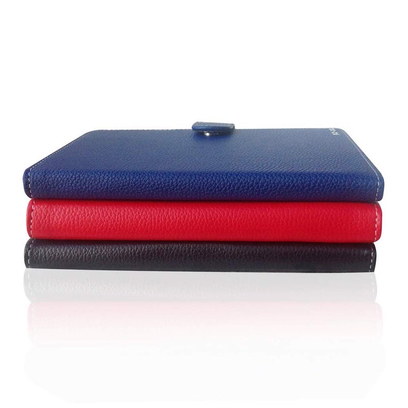 ENJOY-UNIQUE Book Style Litch Pu Leather Case Cover for 6" ebook Reader Case Cover for Sony/kobo/Pocketbook/Nook/tolino 6inch ebook Reader (Blue) - Image 5