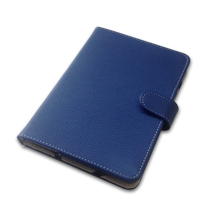 ENJOY-UNIQUE Book Style Litch Pu Leather Case Cover for 6" ebook Reader Case Cover for Sony/kobo/Pocketbook/Nook/tolino 6inch ebook Reader (Blue) - Image 4