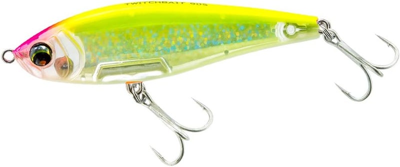DUEL F1235-HLCL Twitch Bait Lure, 4.3 inches, Sinking Fishing Gear, Glow Berry Chart - Image 1