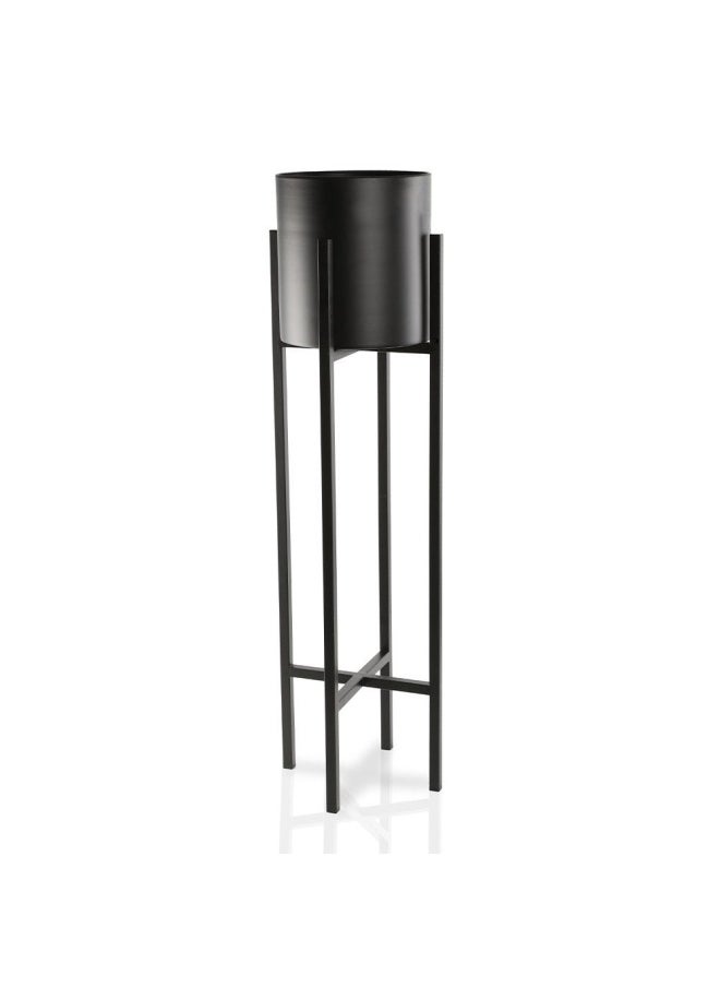 Flower Planter With Stand, Black – Medium - pzsku/Z6B13A3E82EBDE58066B0Z/45/_/1718294389/3dfb2583-4cb8-40a6-9b1f-a44f8a52a5ea