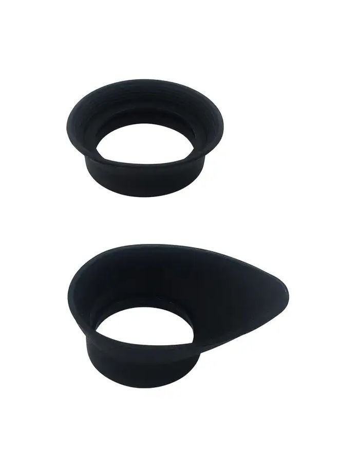 Rubber Telescope Eye Mask with Horn Attachment Soft Adhesive Shading Protection Outdoor Observation Gear - Image 1
