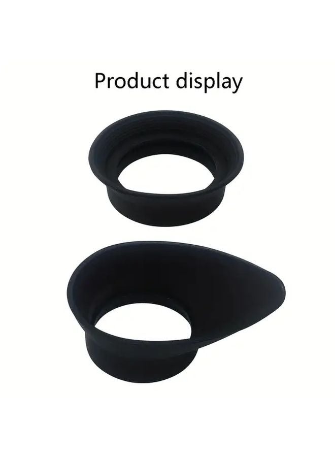 Rubber Telescope Eye Mask with Horn Attachment Soft Adhesive Shading Protection Outdoor Observation Gear - Image 5