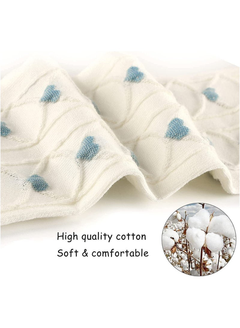 Women's Casual Cotton Crew Socks, Fun Novelty Dress Socks, Floral All-Match Short Low Cut Socks for Autumn and Winter, 5 Pairs One Size Cotton Socks - Image 4