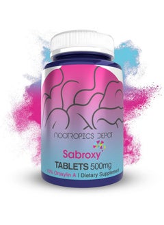 Nootropics Depot Sabroxy® Tablets ; 500Mg ; 30 Count ; Minimum 10% Oroxylina ; Oroxylum Indicum ; May Help Promote Focus & Motivation ; May Help Promote Cognitive Function  - Image 2