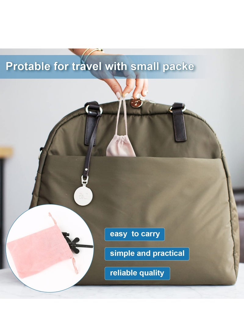 Portable Door Lock for Enhanced Home Security - Travel Lockdown Device for Added Safety and Privacy in Hotels, Apartments, and College Dorms. Perfect for Travelers! - Image 3