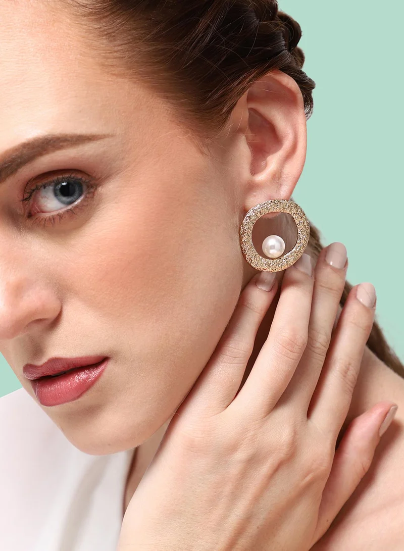 SOHI Casual Artificial Stud Earring Jewellery
