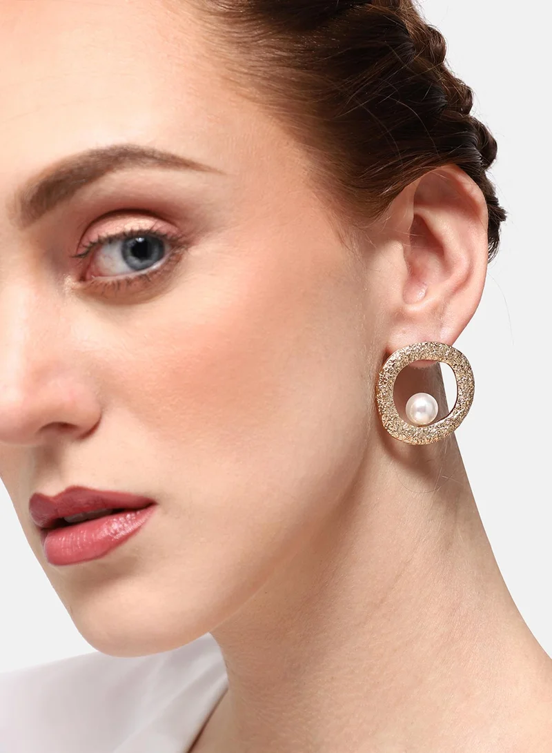 SOHI Casual Artificial Stud Earring Jewellery