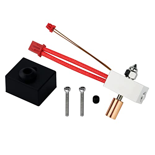 DORUNDEA Sprite Extruder Pro Upgrade 300℃ High Temperature Bimetal Heatbreak Plated Copper Heater Block Nozzle, Heater Sensor for Ender 3 S1 Pro CR10 Smart Pro, Sermoon V1 3D Printer (Upgrade kit) - Image 1