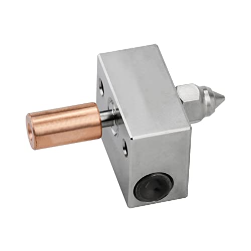 DORUNDEA Sprite Extruder Pro Upgrade 300℃ High Temperature Bimetal Heatbreak Plated Copper Heater Block Nozzle, Heater Sensor for Ender 3 S1 Pro CR10 Smart Pro, Sermoon V1 3D Printer (Upgrade kit) - Image 5