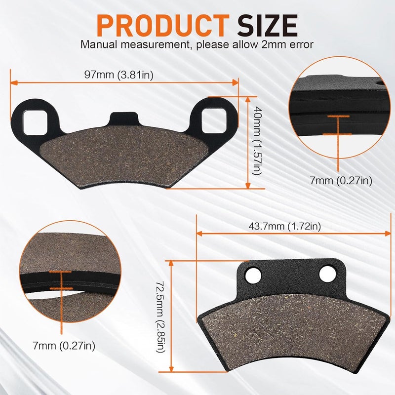 Slother Brake Pads for Polaris Vehicles - Image 4