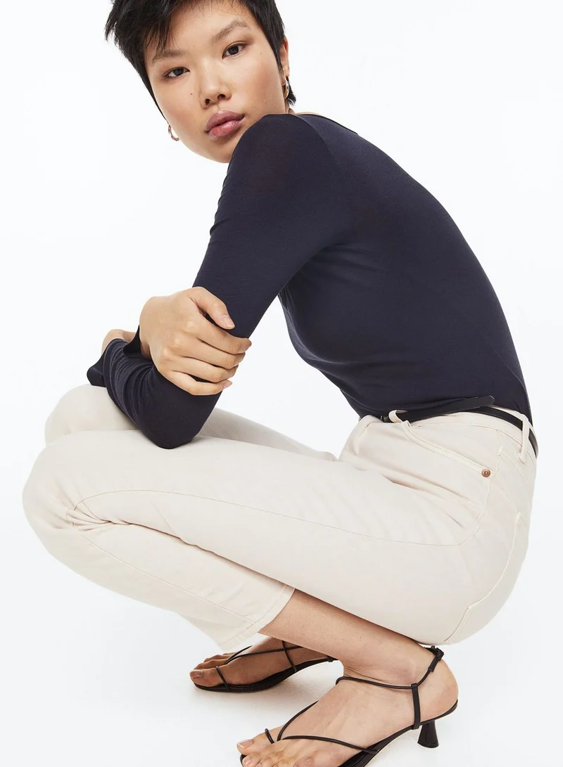 H&M Boat Neck Top