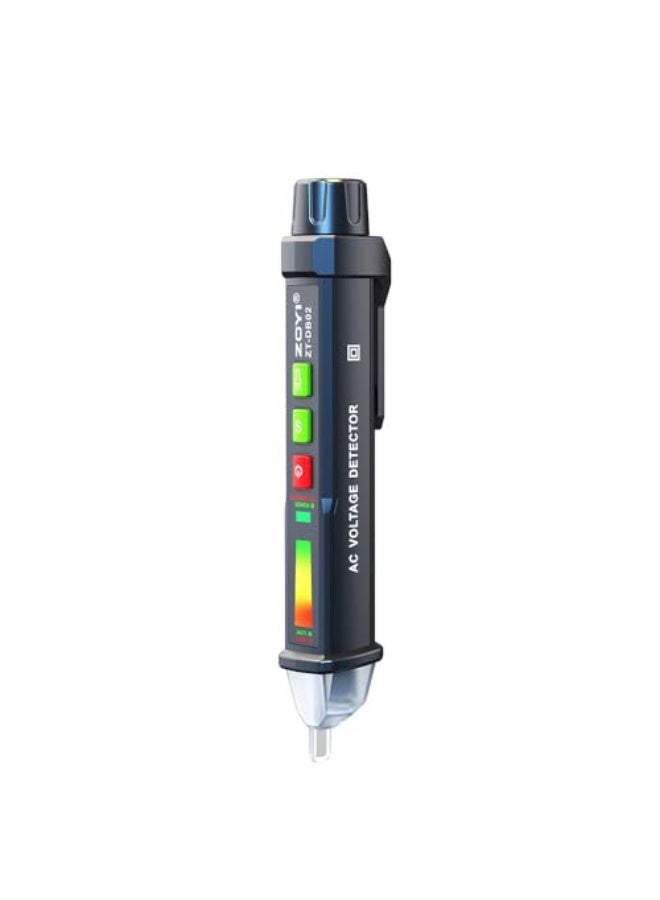 Non Contact Voltage Detector, Electrical Tester Pen, Voltage Tester 12V-1000V Dual Sensitivity LED Alert Reliable Wire Power Tester Buzzer Alarm Wire Breakpoint Finder, No batteries included - Image 1