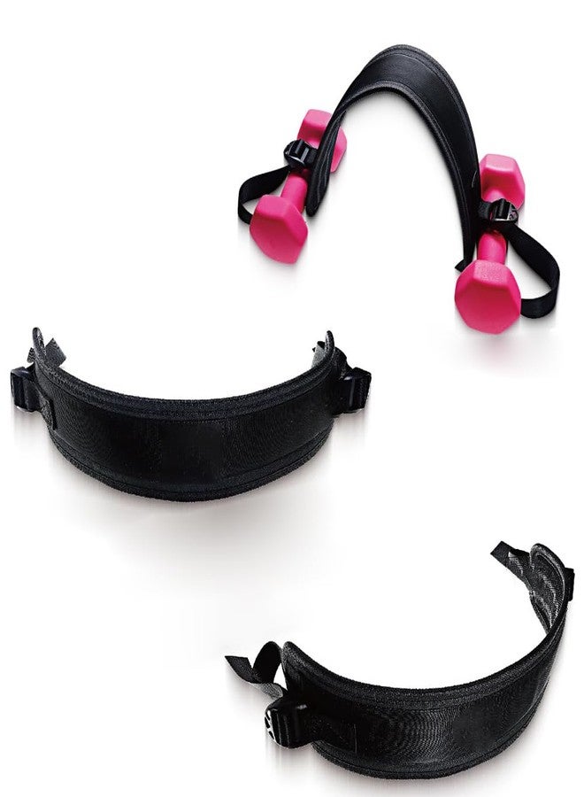 SquEqu Hip Thrust Belt WITHOUT Dumbbell Booty Belt Non-Slip Padded Glute Trainer Weighted Belts for Dumbbells Kettlebells Bumper Plates Weight Glute Workout Lower Body Strength Training Exercise Home Gym Plank - Image 4