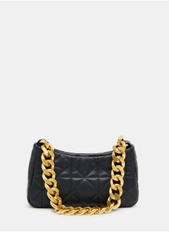 Quilted Chain Shoulder Strap
