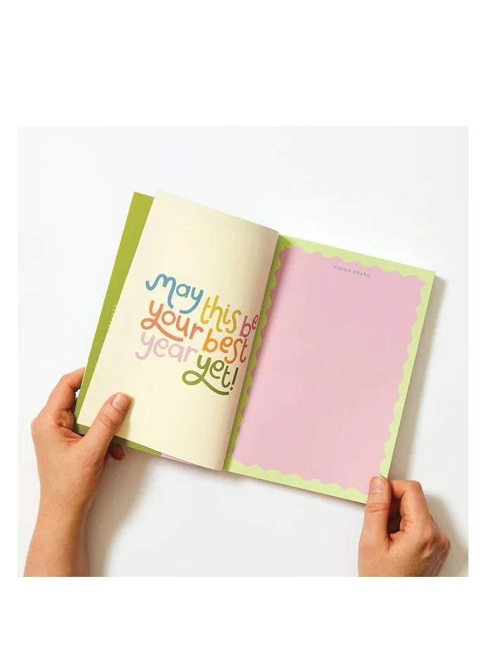 Raspberry Blossom Harlequin 304 Paged Daily Planner