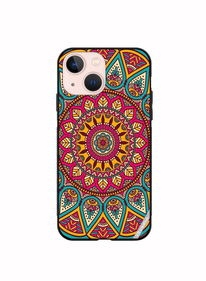 VR CREATIVE Protective Case Cover For Apple iPhone 14 Plus Mandala Design Multicolour - Image 1