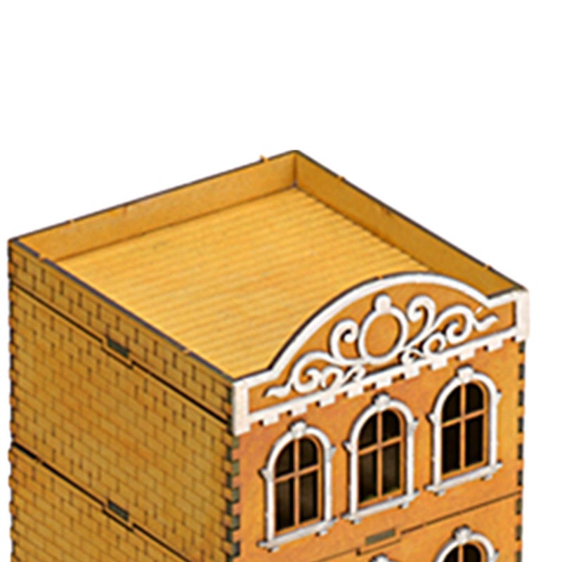 1 72 نموذج منزل كيت ديوراما فريدة هدية الديكور البناء لغز 3D العمارة الخشبية DIY - Image 4