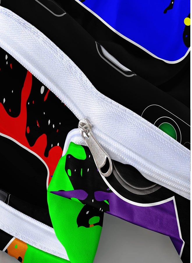 Elnonthy Gaming Duvet Cover Set, Full Size, Boys Gamer Bedding Set, 3 Piece with 2 Pillow Shams - Image 5