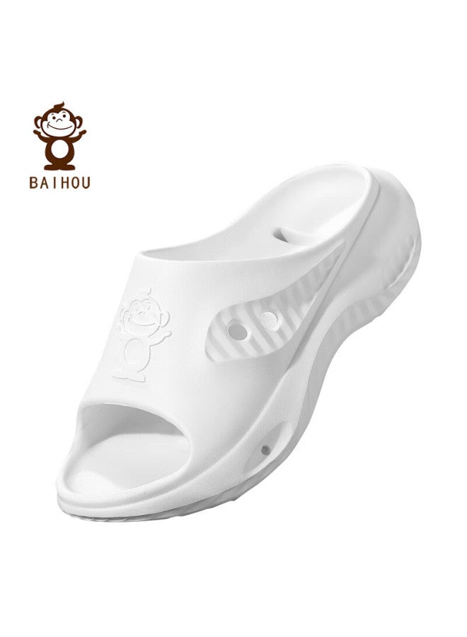 Baihou White Monkey Corrective Flat Foot Breathable Anti-sweat Thick Sole Arch Support Functional Sandals White Size 44-45 - Image 3