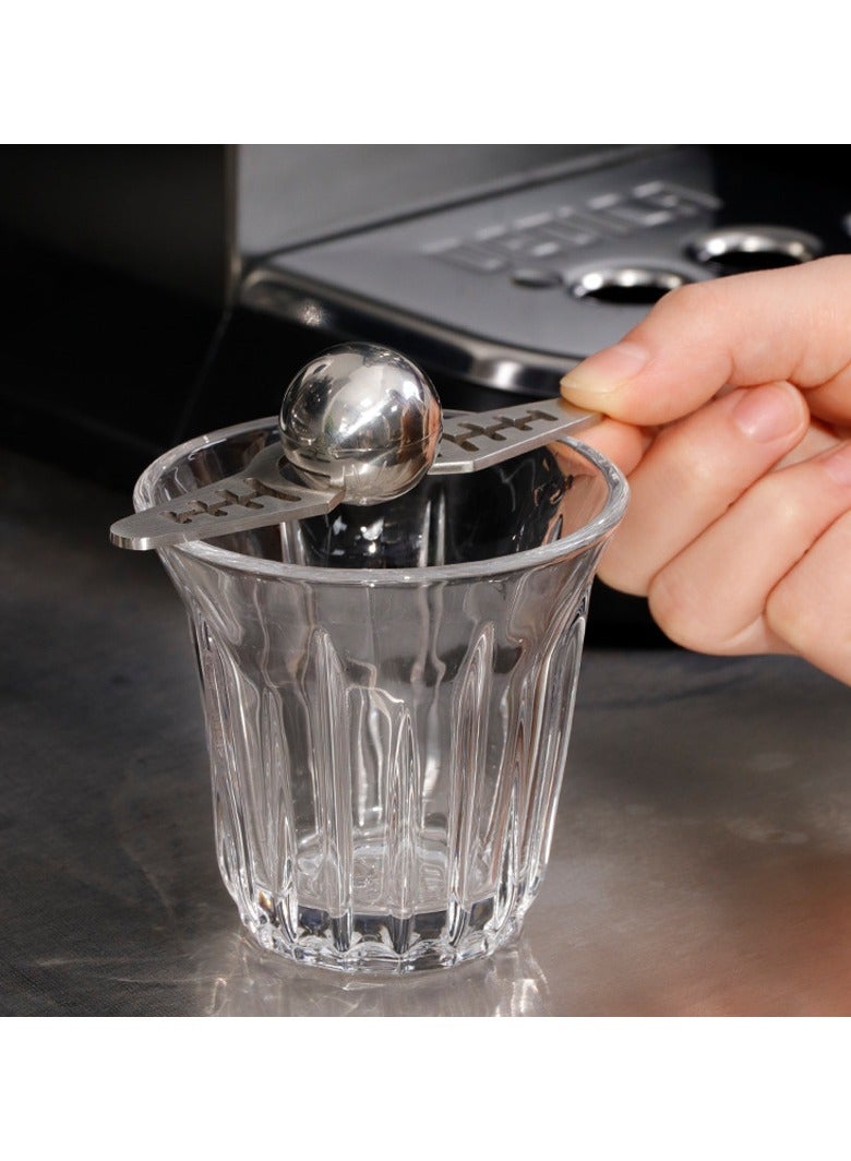 general Stainless Steel Coffee Cooling Ball Kit - Espresso Chilling Balls with Holder for Home Baristas - Image 3