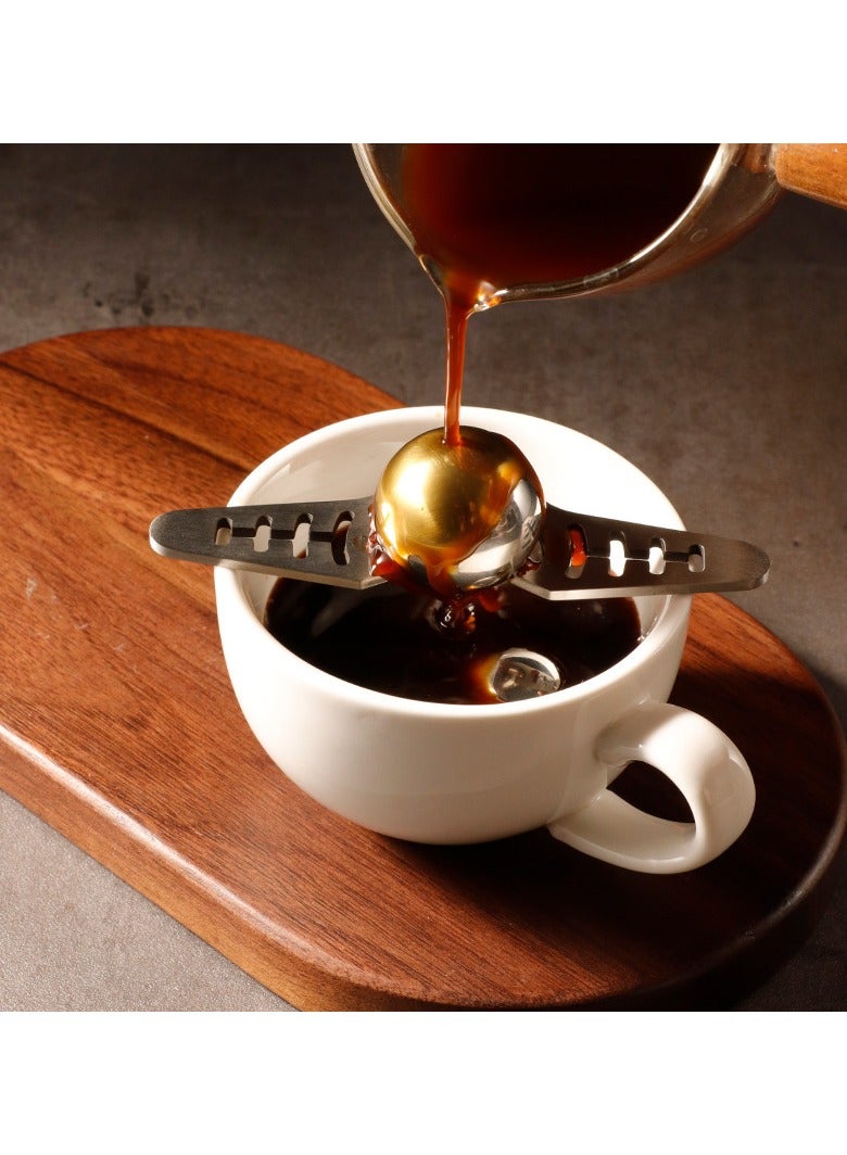 general Stainless Steel Coffee Cooling Ball Kit - Espresso Chilling Balls with Holder for Home Baristas - Image 1