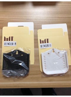 Multi-Functional Heat Dissipation Bracket Base For Mi Box 4 4C No Drilling Wall Mount Compatible With Previous Generations-Color:Black