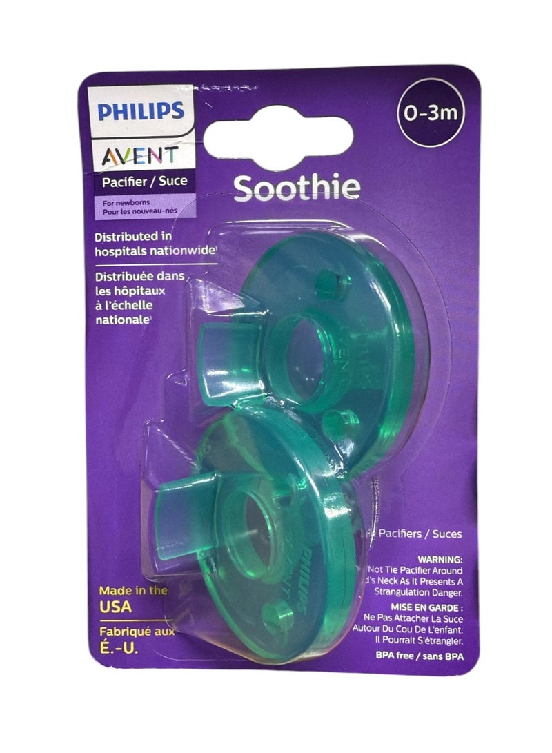 Philips Avent Soothie for 0-3 Months Baby - 2 Count (Green) - Image 5