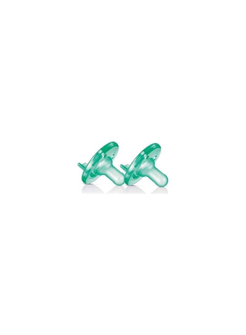 Philips Avent Soothie for 0-3 Months Baby - 2 Count (Green) - Image 3
