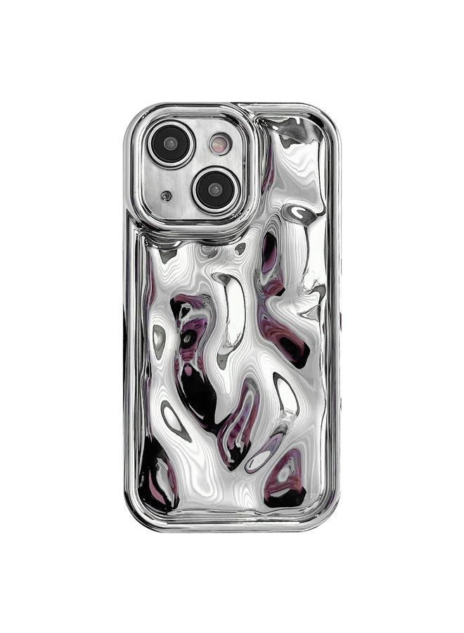 اس-توب جراب لهاتف iPhone 13 مصنوع من مادة TPU بتصميم نيزكي مطلي بالكهرباء - Image 1