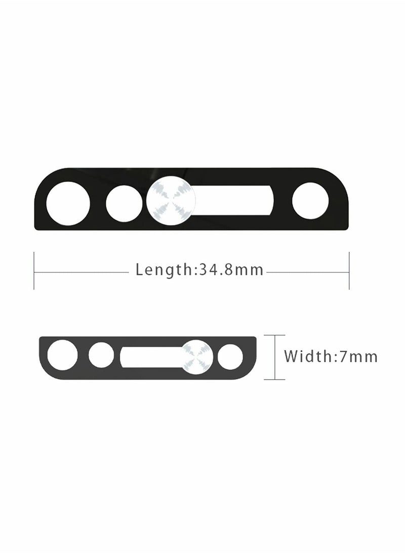 Excefore - Camera Cover,Webcam Cover Compatible with iPhone X/XS/XR/XS Max,for iPhone 11/11 Pro/11 Pro Max,for iPhone 12/12 Mini /12Pro/12Pro Max,Protect Privacy and Security,Not Affect Face ID-2PCS - Image 1