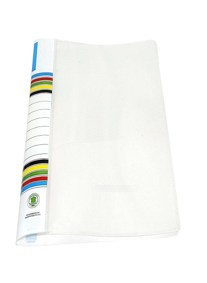 GreatDio A4 Size Transparent Report File Folder for Certificates, Office Documents, Reports, Page Holder, Presentation (Multicolor, Pack of 10) - Image 3